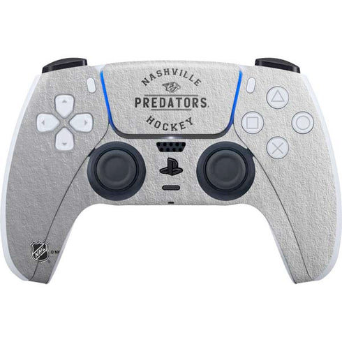 NHL Nashville Predators Black Text PlayStation PS5 Skins